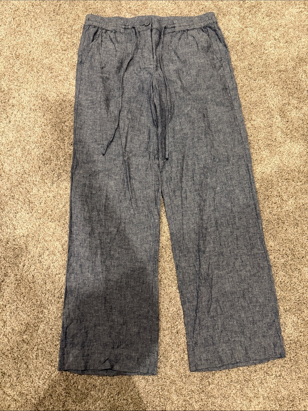 Talbots Linen Blend Pant